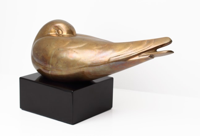 Gaston Lachaise,&amp;nbsp;Sleeping Gull, 1927, cast bronze, 12 1/4 x 4 1/2 x 4 inches