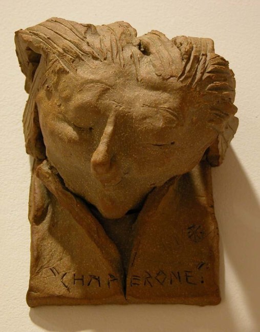 Chaperone, 2006, terracotta, 6 inches high
