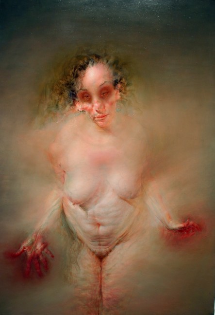 Portrait (Second Angel),&amp;nbsp;2007, oil on linen, 44 1/8 x 30 inches