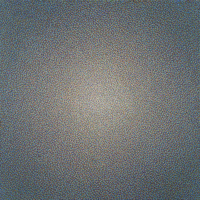 Unified Field, 1980, oil on canvas, 30&amp;nbsp;x 30&amp;nbsp;inches