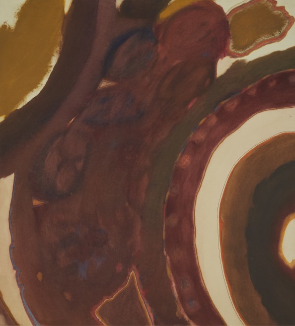 Ingress and the Rivet, 1961, oil on canvas, 48 x 44 inches