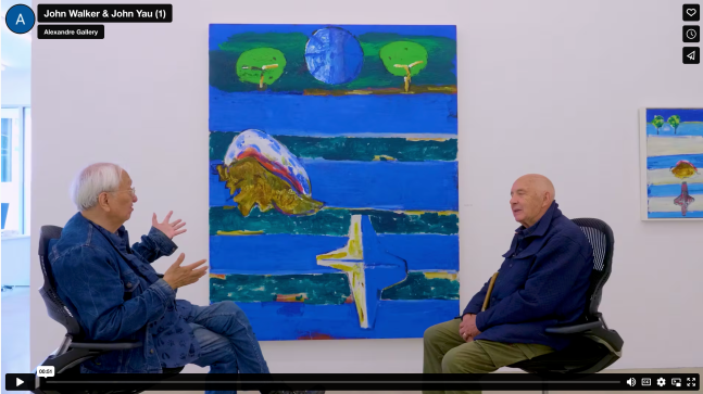 John Walker in conversation with John Yau: &amp;quot;Listen to the painting&amp;quot;