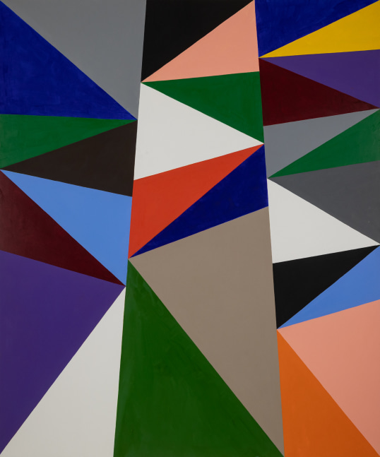 Ornithology, 2025, oil and alkyd on canvas, 60 x 50 inches