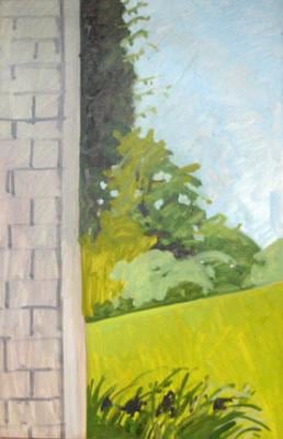 Three Part Composition, 1983, 20 x 13 inches