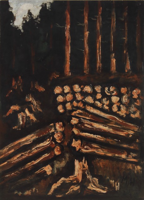 West Brooksville, Maine, 1939, oil on board, 22 x 16 inches