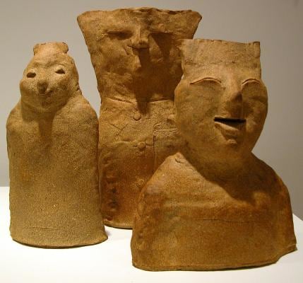 Short Order, 2006, terracotta, 10 inches high