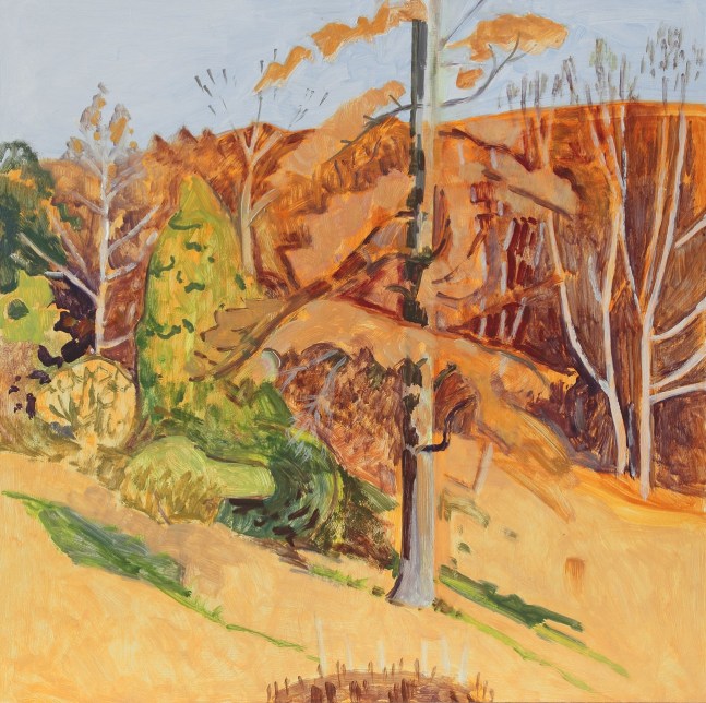 Painting of an autumn landscape