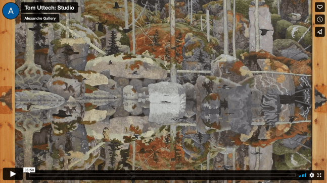 Tom Uttech Studio Video