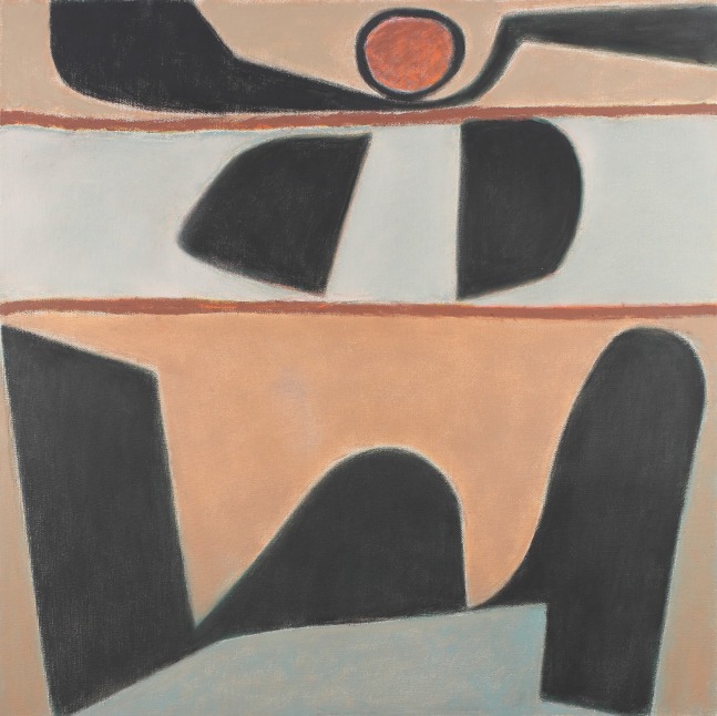 Will Barnet, Inauguration, 2009, oil on canvas, 32 3/8 x 32 3/8 inches