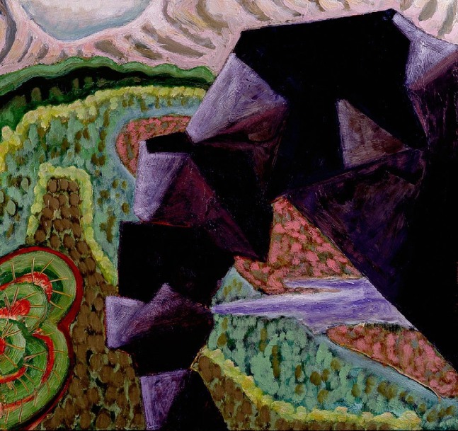 Arch III, 2006, oil on panel, 30 x 32 inches