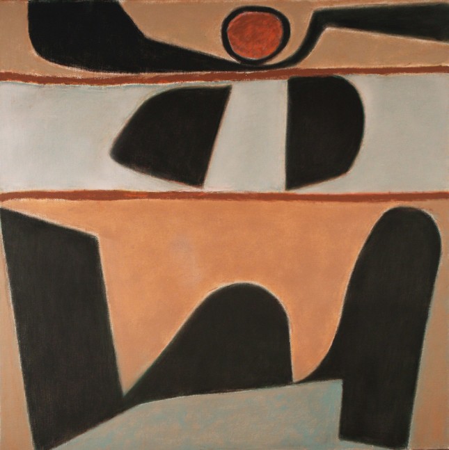 Inauguration, 2009, oil on canvas, 32 3/8 x 32 3/8 inches