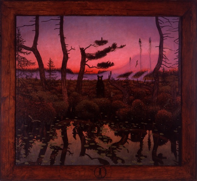 Nind Ogwissinam, 2005, oil on canvas, 43 x 37 inches