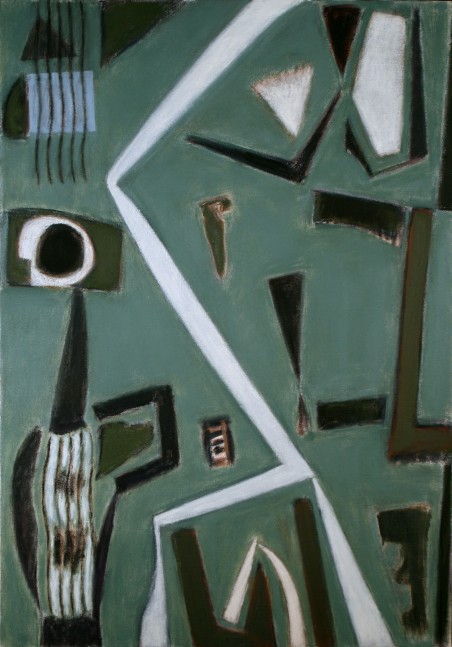 Lightning, 2008, oil on canvas, 40 x 28 inches