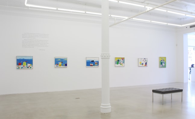 Edith Schloss: Blue Italian Skies Above Installation View
