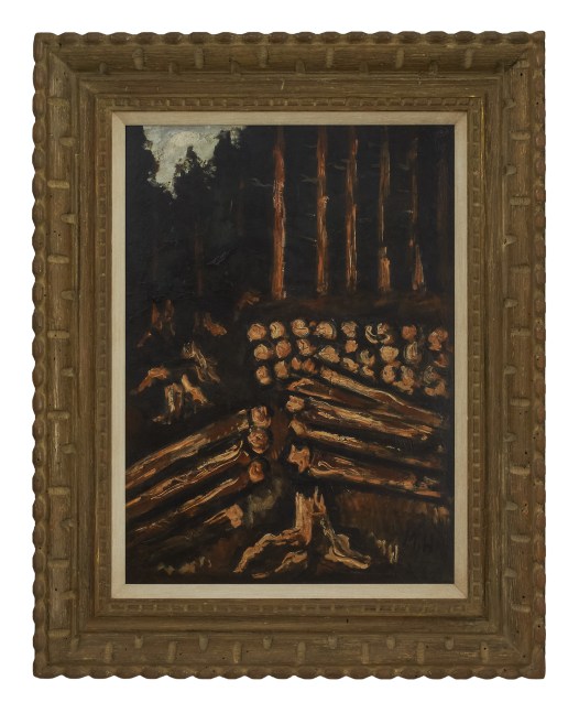 Marsden Hartley, West Brooksville, Maine, 1939, oil on board, 22 x 16 inches