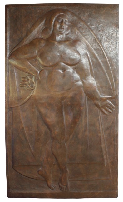 Bas Relief, Woman, 1934 Modeled 1925-34, cast 2003, cast bronze, ed. 5/8, 86 1/2 x 50 1/2 x 3 inches