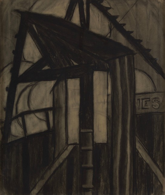 Abstraction Untitled, c. 1917-20, charcoal on paper, 20 1/2 x 17 1/2 inches.&amp;nbsp;Collection of Michael and Juliet Rubenstein. Promised gift to The Metropolitan Museum of Art.