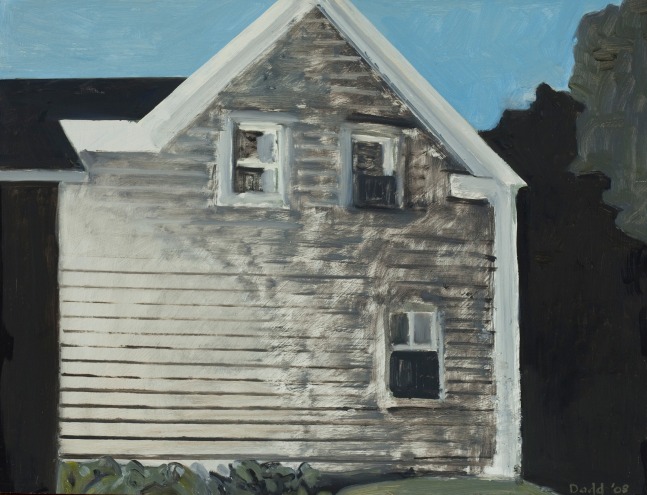 Lois Dodd,&amp;nbsp;House at Dusk,&amp;nbsp;2008, oil on Masonite, 13 x 17 inches