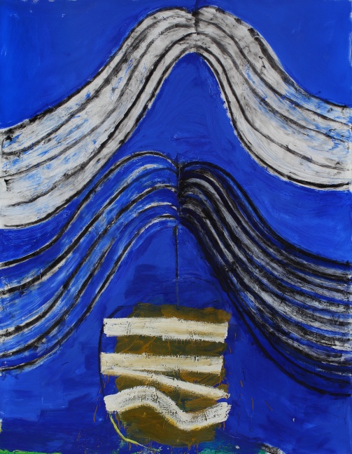 Solitude, 2021, oil on canvas, 84 x 66 inches