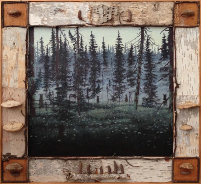 Assandjigon, 2006, oil on linen, 27 1/2 x 29 1/2 inches