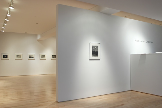 Photograph showing a view of an exhibition space