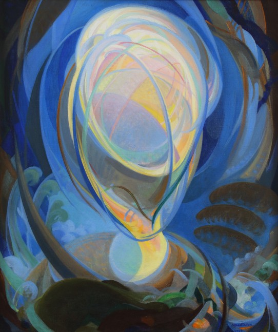 Being, 1926, oil on canvas, 26 x 21 7/8 inches