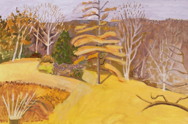 Painting of an autumn landscape