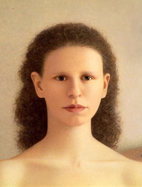 Brett Bigbee,&amp;nbsp;Couch, 1990-94, oil on canvas, 72 1/4 x 51 3/4 inches.

Contact gallery to view full image