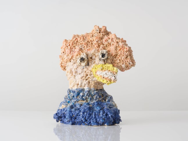 EUN-HA PAEK
Duck Lips Redux, 2024
3D printed glazed stoneware
17.5" H x 14" W x 8" D