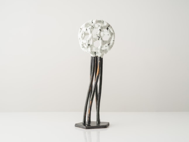 BENTE SKJ&amp;Oslash;TTGAARD
Carbon60 #2016, 2020
Glazed stoneware
20&amp;quot; H x 7&amp;quot; W x 9&amp;quot; D