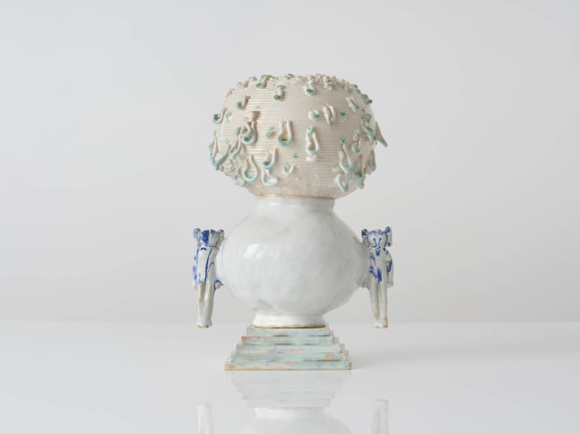 EUN-HA PAEK
Mongmong Guards #2, 2025
Handbuilt and 3D printed glazed stoneware
16.75" H x 10" W x 10" D