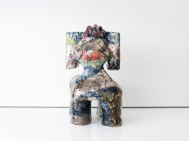 JASMIN ANOSCHKIN
Superhero ForestBambi, 2023
Glazed stoneware
39.5&amp;quot; H x 23.25&amp;quot; W x 27.5&amp;quot; D