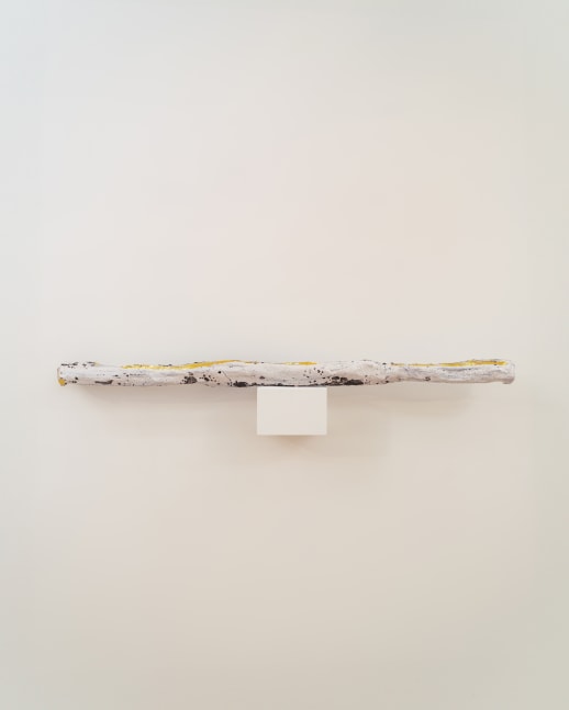 PEKKA PAIKKARI
The Origin of Winter, 2024
Glazed stoneware, 22-carat gold leaf
59" L x 4" Dia.