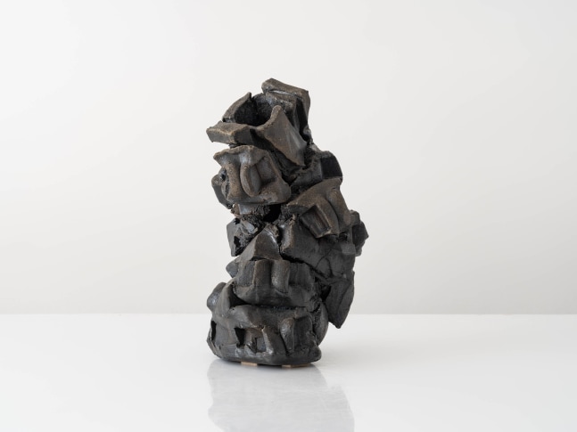 SHOZO MICHIKAWA
Volcano Usu Sculptural Form, 2023
Stoneware
14.75" H x 8.5" W x 7.5" D