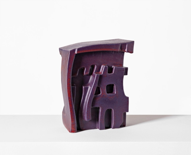 MP VIIIA, 2024
Glazed stoneware, slab built
13" H x 10.5" W x 5" D