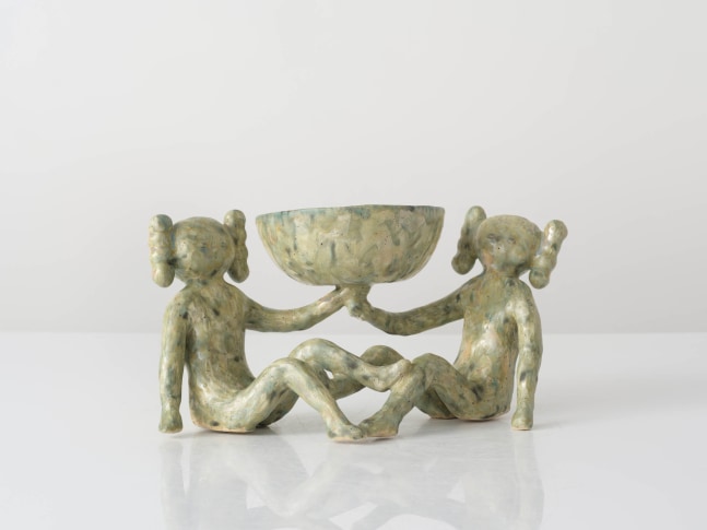 EUN-HA PAEK
Mongmong with Stone Bowl, 2025
Glazed stoneware
7" H x 13.75" W x 8" D