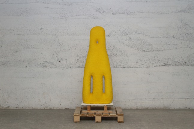 SIGVE KNUTSON
Shotcrete Ceramics Yellow, 2024
Unglazed stoneware
50.75&amp;quot; H x 20.5&amp;quot; W x 10.25&amp;quot; D