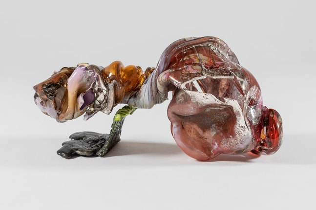 MARIA KOSHENKOVA
Fauns Flesh II, 2022
Blown and sculpted glass
11.5" H x 23" W x 9.5" D
