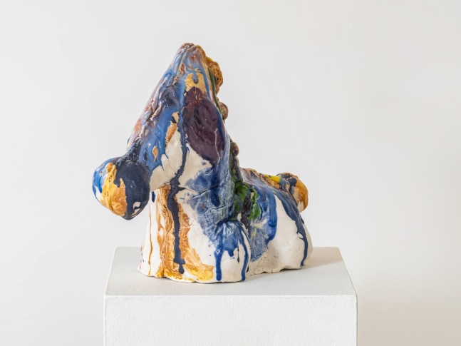 JASMIN ANOSCHKIN
Lactose Free Nonpaired Soft Ice Donkey, 2023
Glazed porcelain
12.25&amp;quot; H x 15&amp;quot; W x 6.25&amp;quot; D