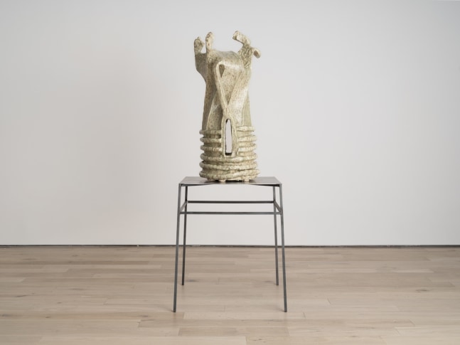 PERNILLE PONTOPPIDAN PEDERSEN
Miss Haraway&amp;#39;s portal
32&amp;quot; H x 12.75&amp;quot; W x 12.75&amp;quot; D
Pedestal: 25.5&amp;quot; H x 20.5&amp;quot; W x 20.5&amp;quot; D