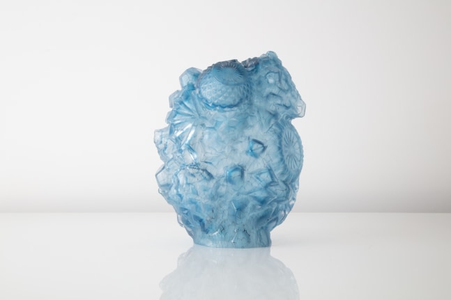 STINE BIDSTRUP
Architectural Glass Fantasies - Object No. 30, 2019
Mold blown glass with digitally printed interior
16.5" H x 11" W Unique