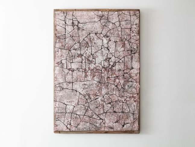 PEKKA PAIKKARI
Walking on the Ice, 2019
Glazed stoneware, reclaimed wood, paint
66.25" H x 46" W