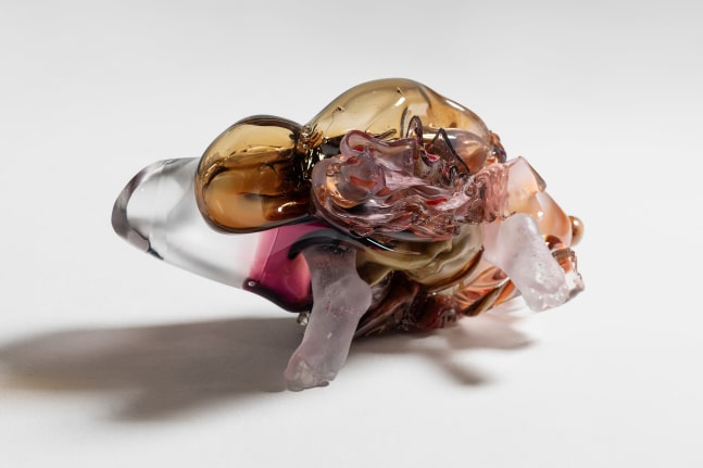 MARIA KOSHENKOVA
Fauns Flesh II, 2022
Blown and sculpted glass
11.5" H x 23" W x 9.5" D
