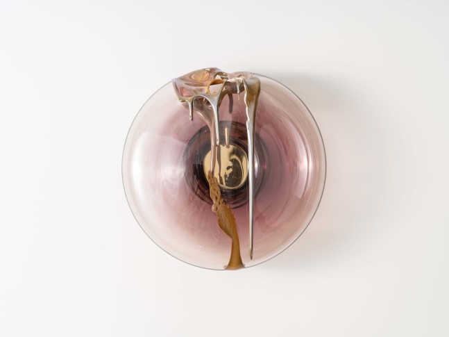 BJ&amp;Oslash;RN FRIBORG

Implosion, 2023

Hand-blown glass

17&amp;quot; Dia. x 7&amp;quot; D