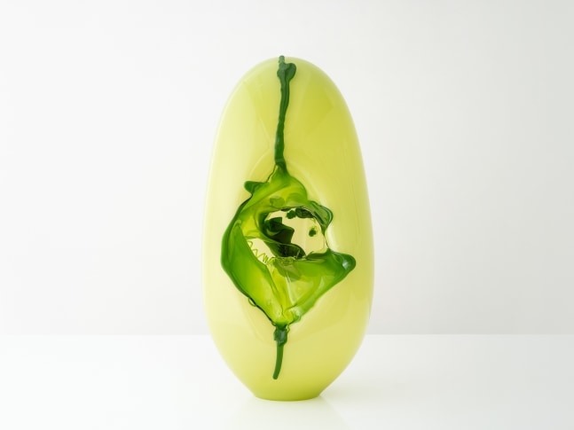 BJØRN FRIBORG
Implosion, 2023
Hand-blown glass
29.25" H x 15" Dia.