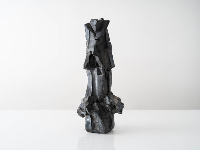 SHOZO MICHIKAWA
Volcano Usu Sculptural Form, 2023
Stoneware
21.75" H x 10" W x 7.25" D