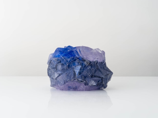 STINE BIDSTRUP 
Architectural Glass Fantasies no. 73, 2024
Mold-blown glass
9" H x 14" W x 12.25" D