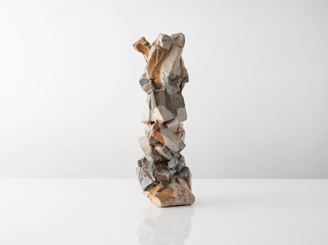 SHOZO MICHIKAWA
Shino Sculptural Form, 2023
Glazed stoneware
22.75" H x 8" Dia.