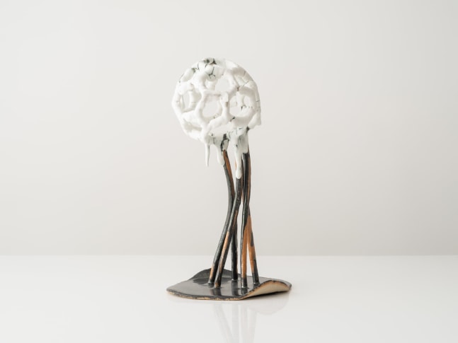 BENTE SKJ&amp;Oslash;TTGAARD
Carbon60 #2053, 2020
Glazed stoneware
17.75&amp;quot; H x 9.75&amp;quot; W x 9.75&amp;quot; D