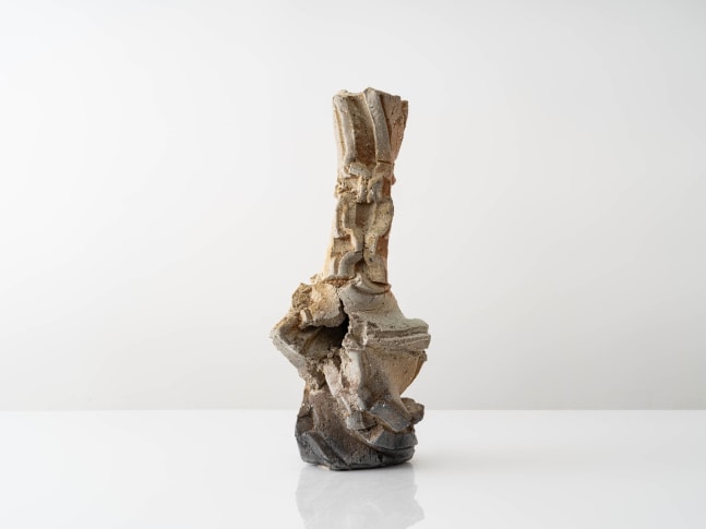 SHOZO MICHIKAWA
Natural Ash Sculptural Form, 2022
Stoneware, anagama firing
20.75" H x 9" W x 7.5" D